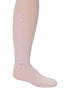 Girls Pink Solid Color Frilly Trim Detail Footed Tights 8-15 - SophiasStyle.com